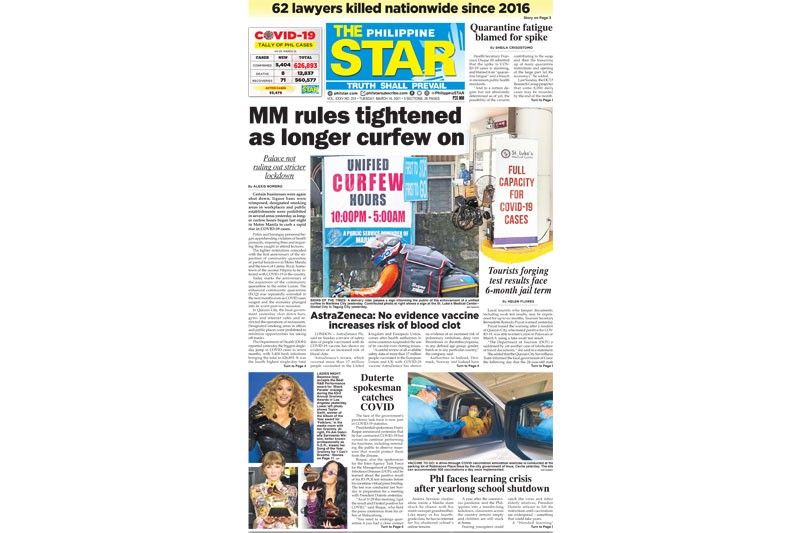 Philstar News Headlines