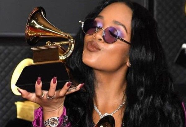 '#PinoyPride': H.E.R. gives fellow Filipinos a shoutout after Grammy win