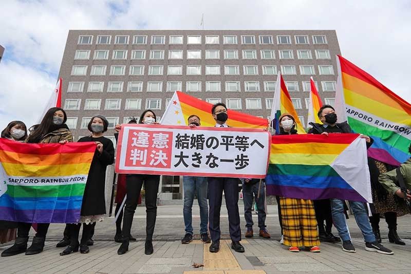 Japan's failure to recognize same-sex marriage unconstitutional â�� court