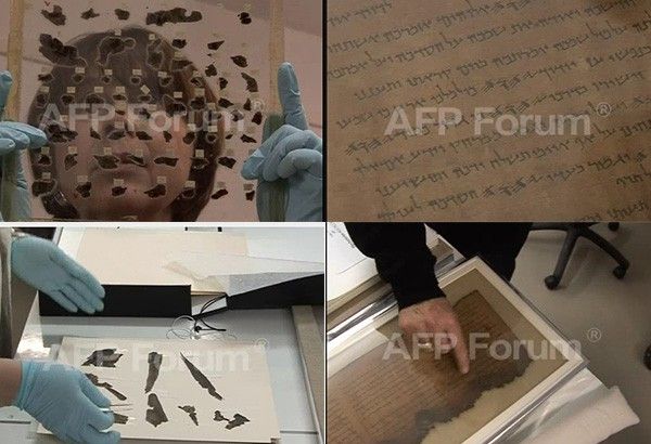 Biblical scroll fragments from Jesus Christ's time, most important since Dead Sea Scrolls, found anew