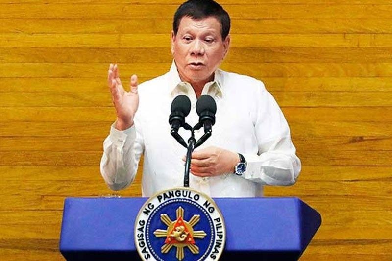 Pag-ubo ni Duterte hindi cancer â MalacaÃ±ang