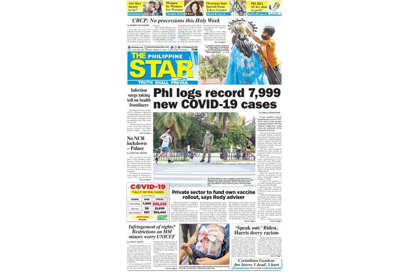 The STAR Cover (March 21, 2021)