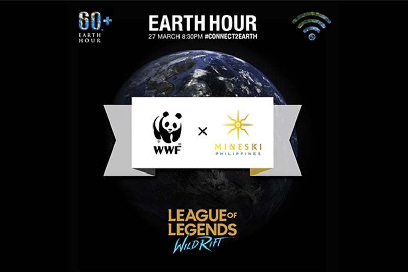 Mineski, WWF partner for online 'Earth Hour' fundraiser