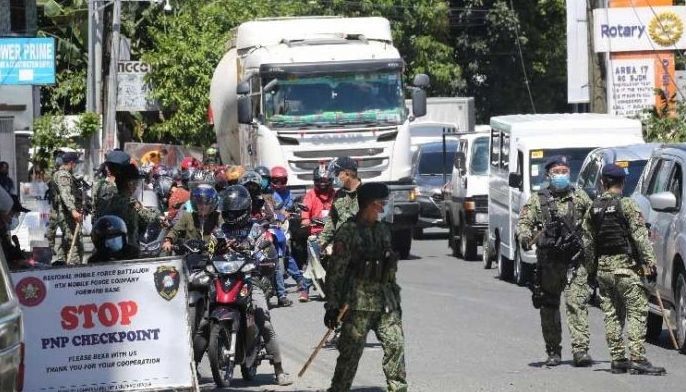 PNP checkpoint mas hinigpitan sa mga boundaries