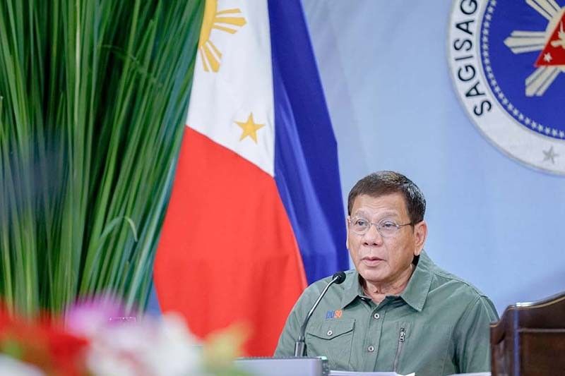 Gov't can't assume liability for COVID-19 jabs bought by private sector, Duterte says