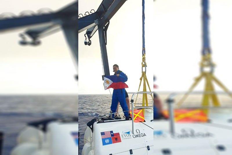 Pinoy scientist dives into third deepest spot on Earth