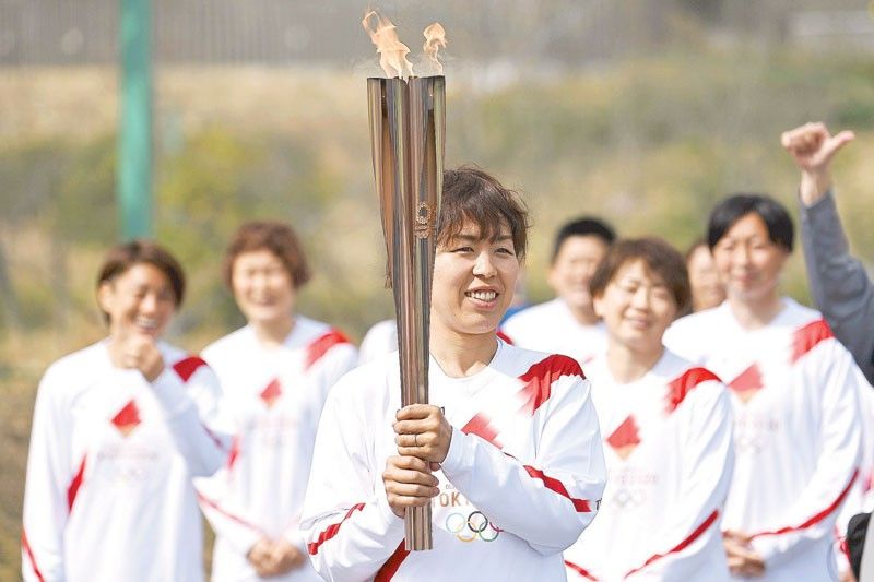 Flame: Symbol of hope olympic torch relay begins