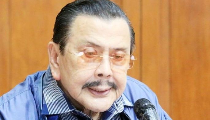 Erap hospitalized, positive for COVID-19