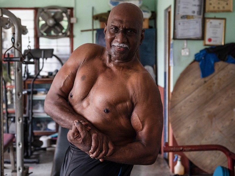 Mr. Muscles: Malaysian bodybuilder still going strong at 72