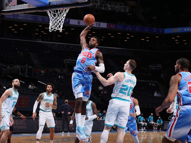 First-place Nets hammer Hornets; Sixers keep pace in East standings