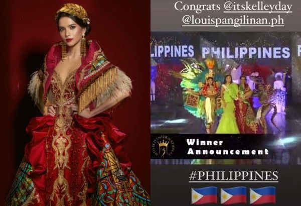 Philippines Kelley Day Bags Best National Costume At Miss Eco International Philstar Com