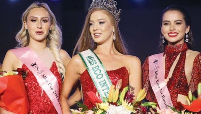 Kelley day, nasilat ni Miss South Africa sa Miss Eco International