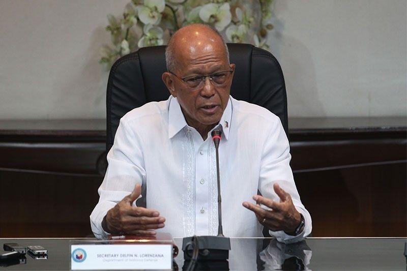 Lorenzana is latest Cabinet official to contract COVID-19