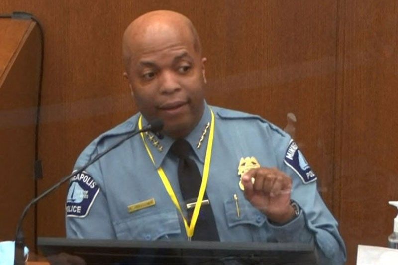 Kneeling on Floyd's neck violated policy, 'values': police chief