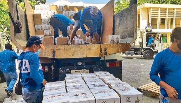 Manila resumes food aid distribution