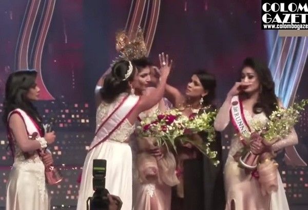 Sri Lanka pageant winner stripped of title after corruption claim