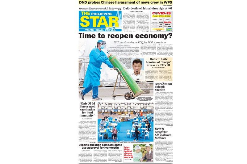 The STAR Cover (April 10, 2021)