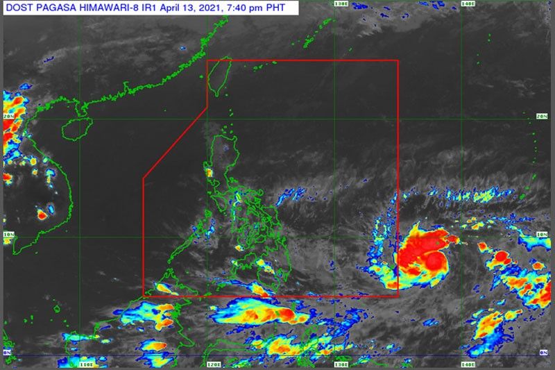 Tropical cyclone off Mindanao to intensify into storm â�� PAGASA