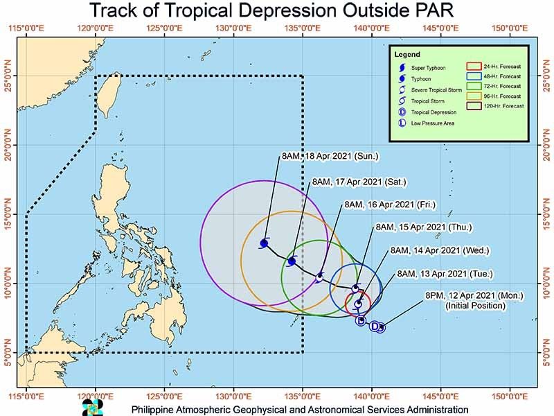 Tropical depression seen to enter PAR this week