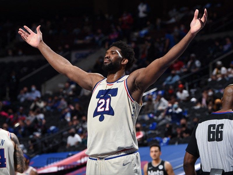 Embiid dominates as Sixers beat Nets in battle for top spot in East