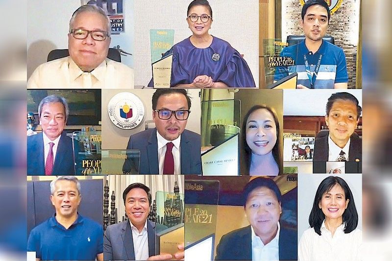 Frontliners hailed at PeopleAsia awards