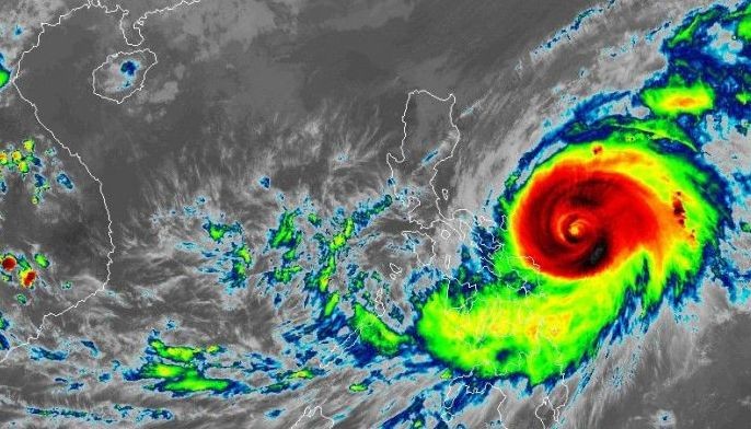 PAGASA: 'Bising' slightly weakens, slows down