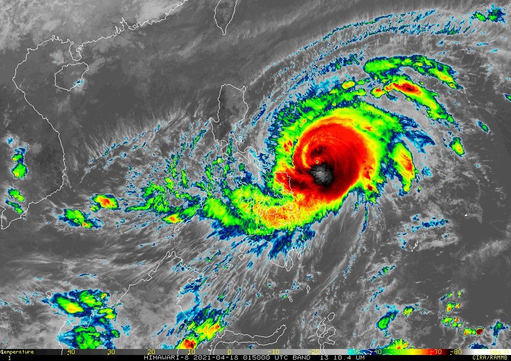 'Bising' maintains strength as it moves toward Sorsogon