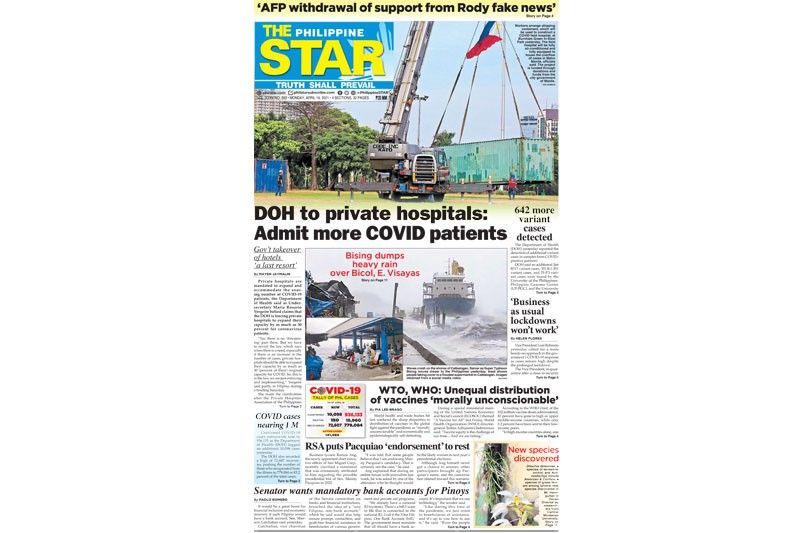 The STAR Cover (April 19, 2021)