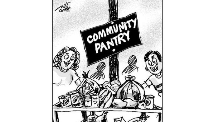 EDITORYAL - Nagsulputan na ang community pantry