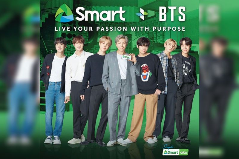 BTS, todo ang ibinigay na inspiration sa bagong campaign ng Smart