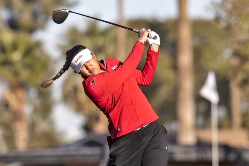 Pinay golfer on the rise