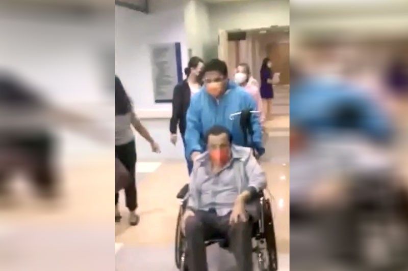 COVID-19 free Erap discharged from hospital