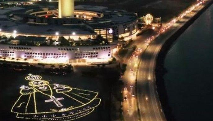 Cebu marks 500th year of Christianity with Santo Ni&ntilde;o de Cebu solar lights installation