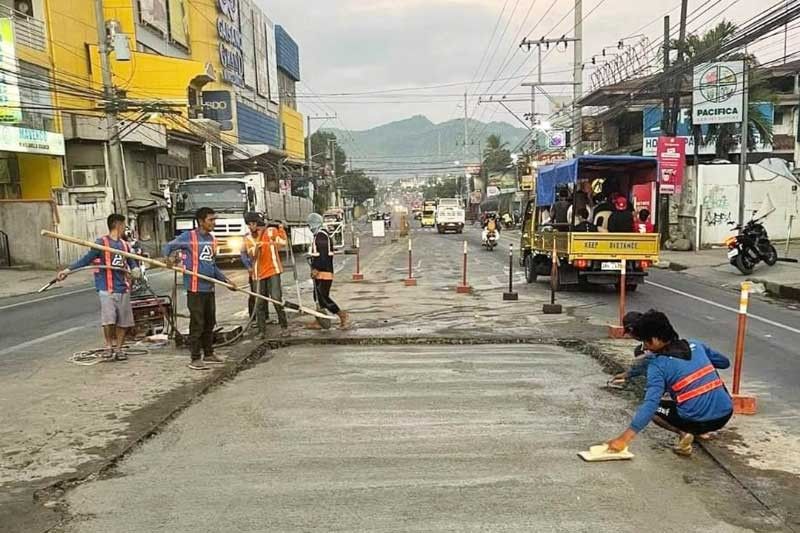 Public warned of traffic amid Minglanilla road repairs
