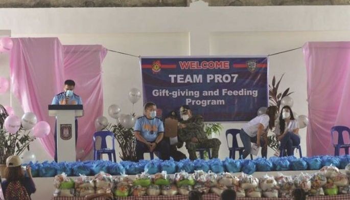 150 ka indibidwal nahatagan og relief packs sa PRO-7