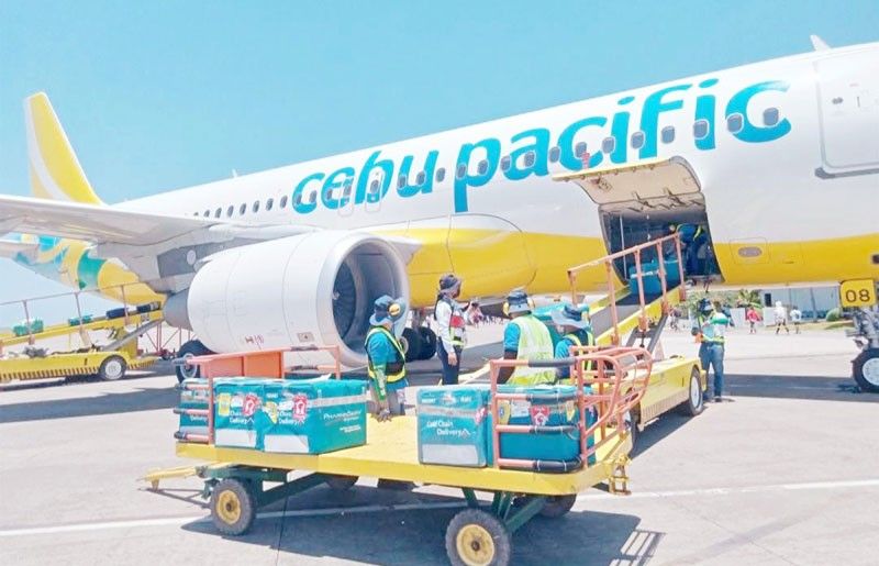 CebuPac transports COVID-19 vaccines