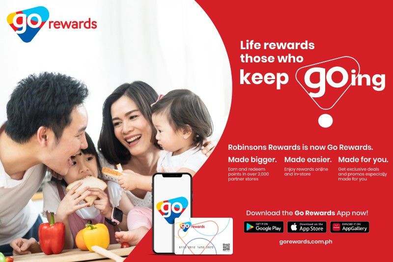 Keep going for bigger savings and better deals with Go Rewards