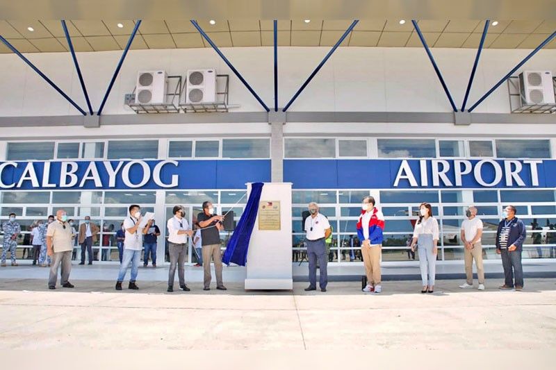 Improved Calbayog airport inaugurated