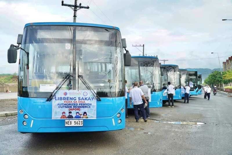 Free rides for medical frontliners, APORs