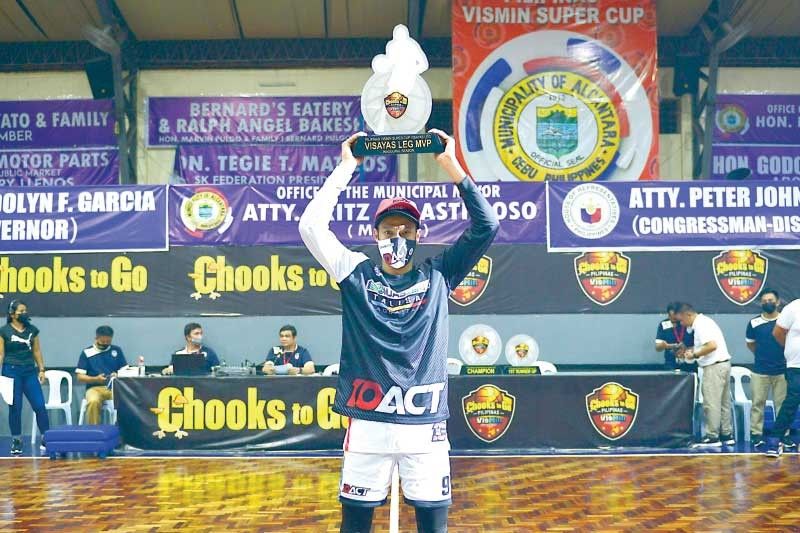 MJAS-Talisayâ��s Gimpayan makes history as Vismin Super Cupâ��s first MVP