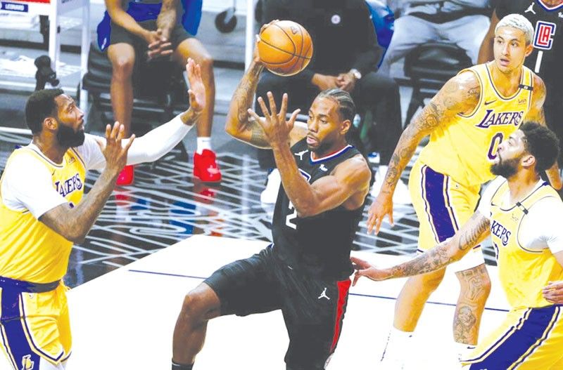 Clippers daug sa Lakers, mipuwesto sa ikatulo sa West
