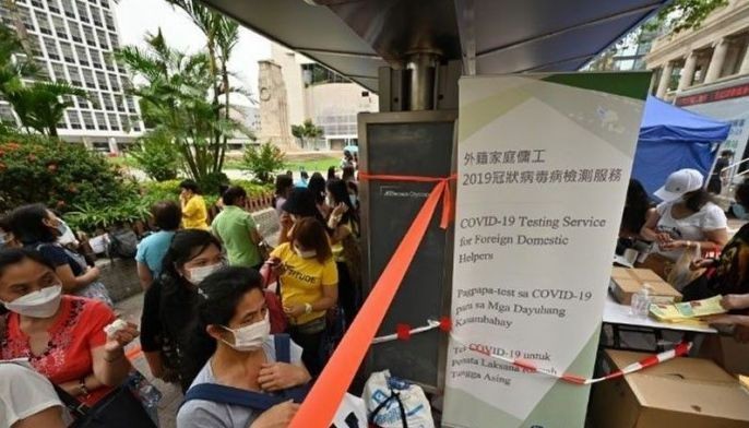 Hong Kong scraps mandatory vaccination for foreign domestic workers
