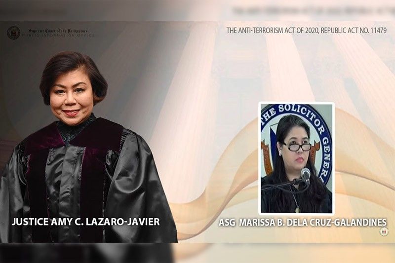 Questions for Esperon pile up as SC justices bring up Parlade's red-tagging in anti-terror debates