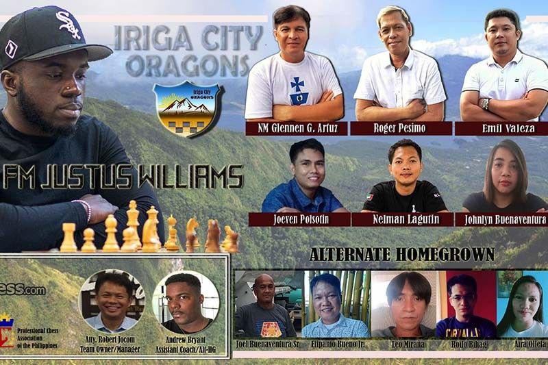 Iriga Oragons reinforced by US National Master Justus Williams
