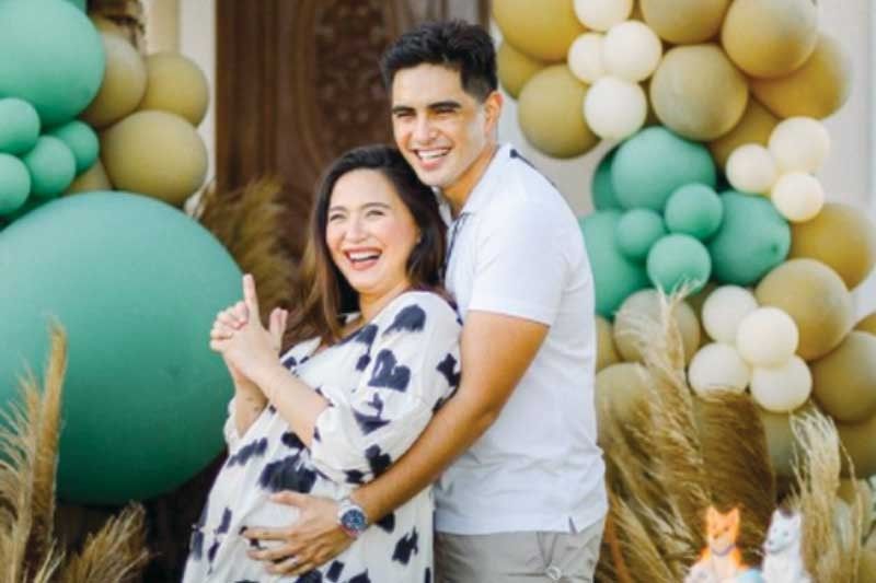 Juancho, sinorpresa si Joyce ng drive-by baby shower
