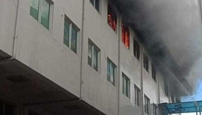 No injuries, damaged equipment seen from Pasig hospital fire