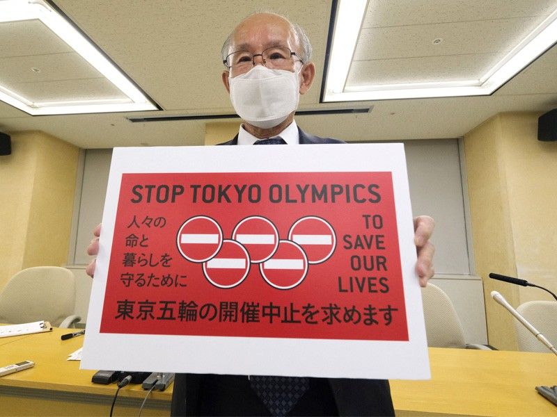 Petition to cancel Olympics submitted in Tokyo