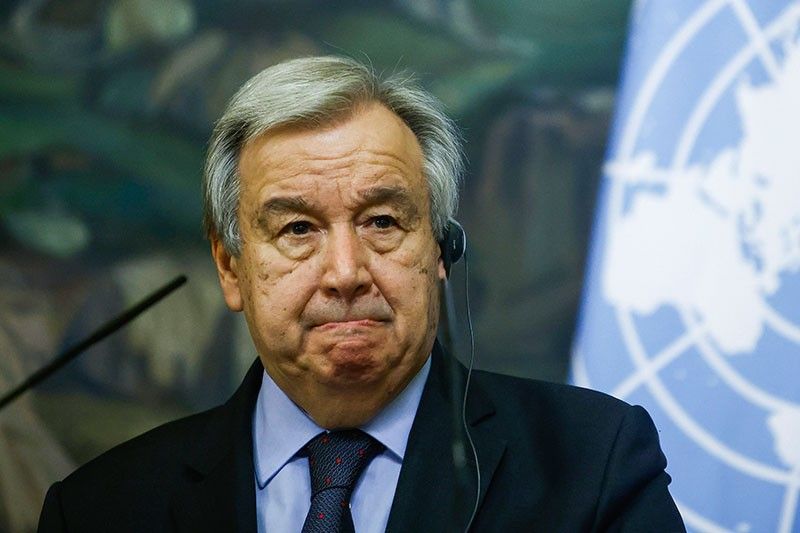 UN chief 'dismayed', 'disturbed' by Israel strikes on Gaza
