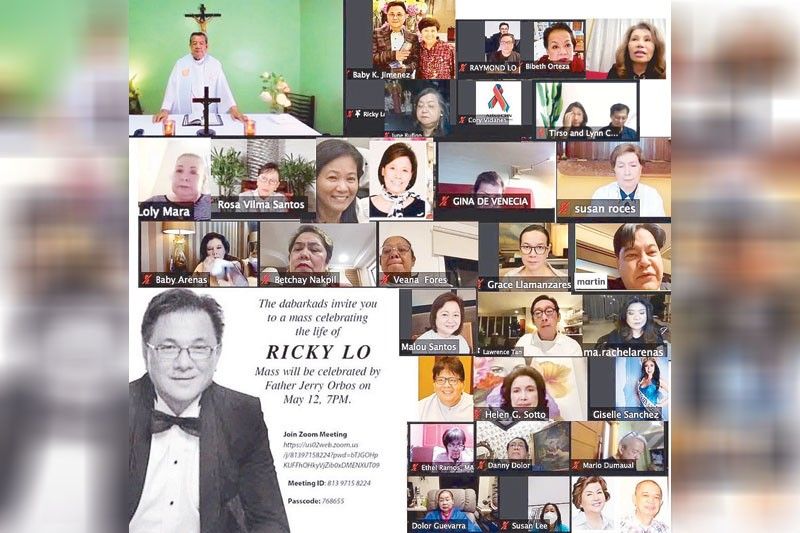 Family, friends gather virtually to celebrate Ricky Lo's life