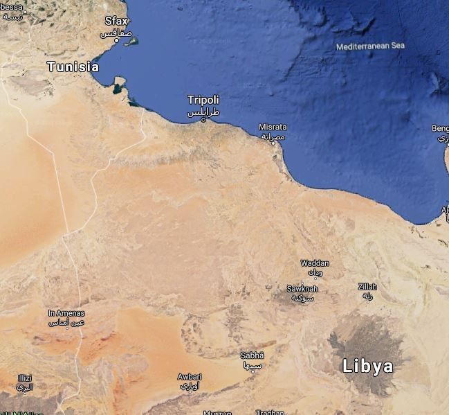 Over 50 missing after boat from Libya sinks